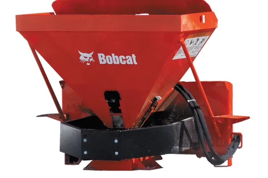 Browse Specs and more for the Bobcat Sand and Salt Spreader – HS8 Attachment - Bobcat of Houston