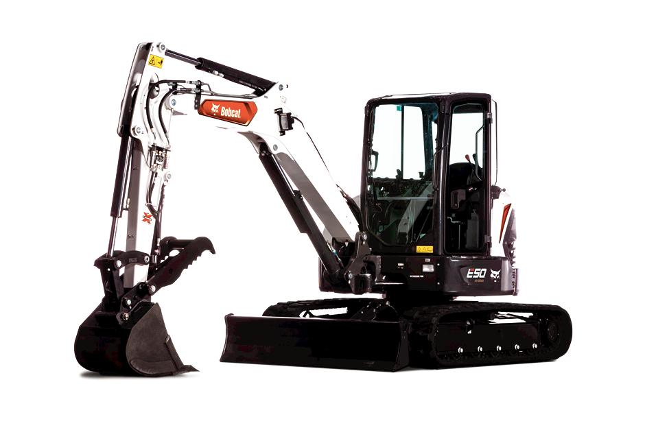 Competitive Comparison Bobcat E50 vs. John Deere 50G Mini Excavator