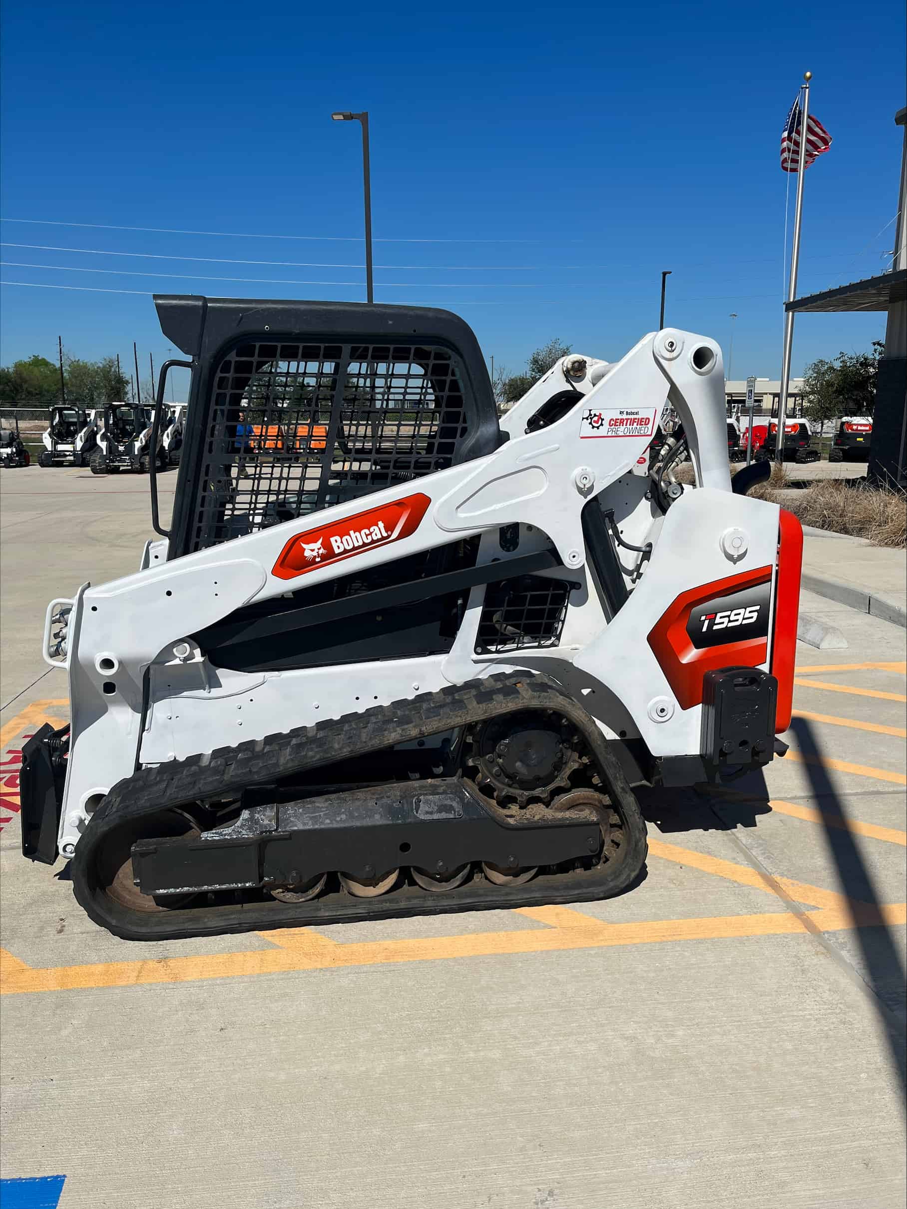 Buy a Used 2021 T595-U BOBCAT COMPACT TRACK LOADER from Bobcat of Houston