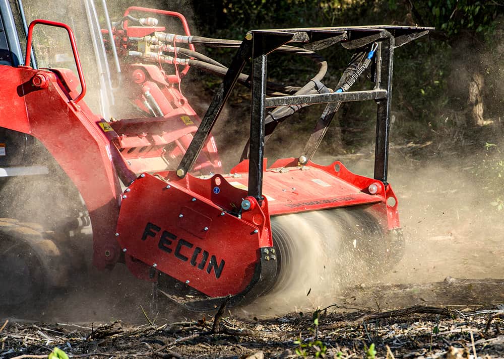 Buy a Used FECON DRUM MULCHER from Bobcat of Houston