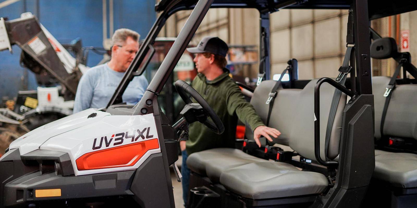 Check out a Bobcat UTV! 